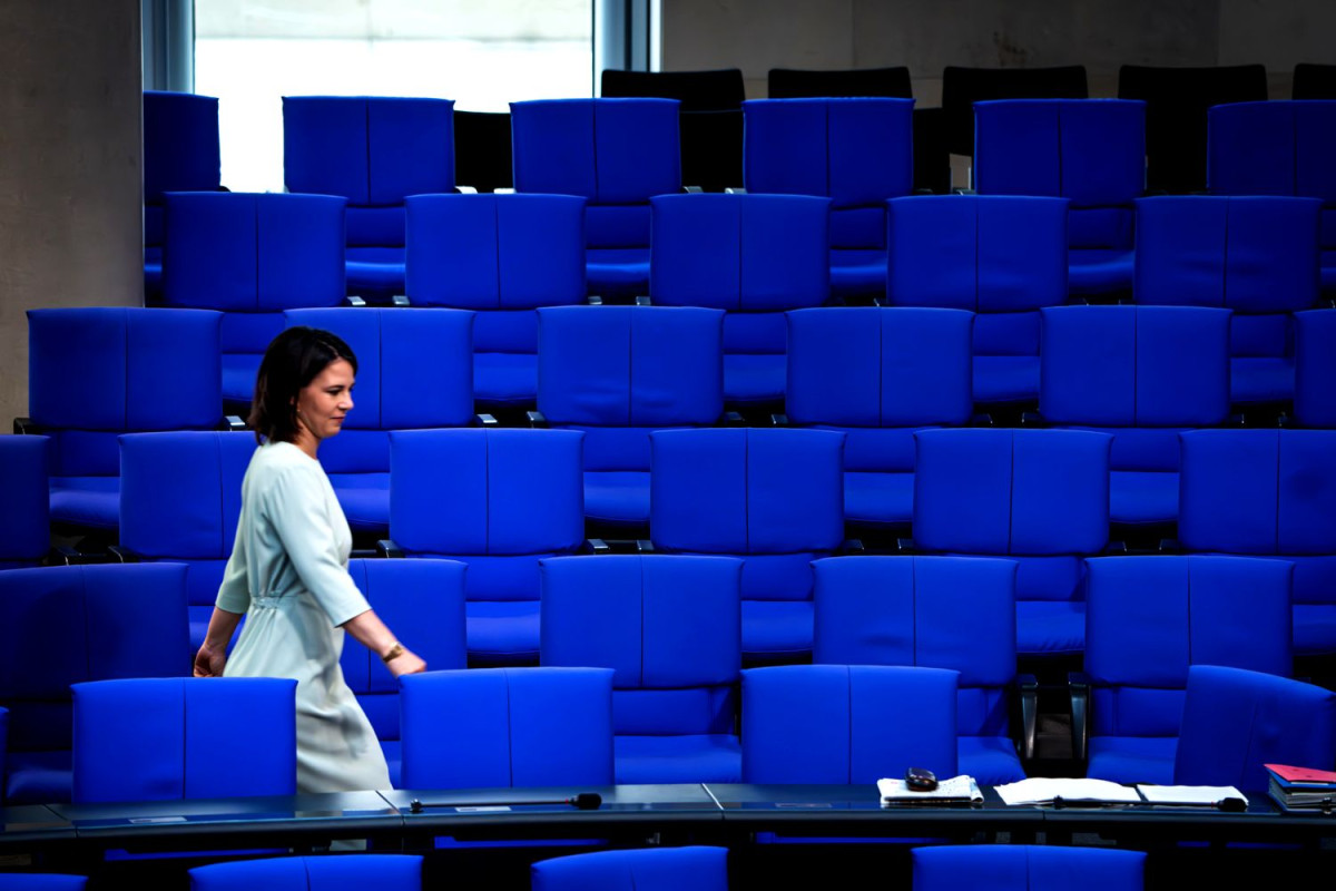 Annalena Baerbock im Bundestag